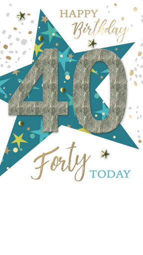 Picture of HAPPY BIRTHDAY 40 TODAY
